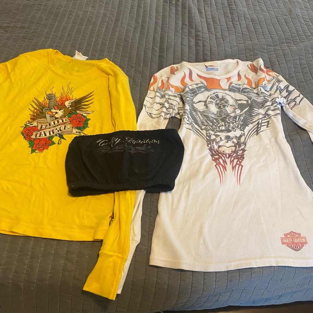 Bundle Of 3 Harley Tops